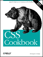 [Buchcover: CSS Cookbook]